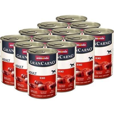 Animonda Gran Carno Original Adult hovädzie mäso 12 x 400 g