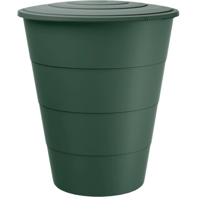 Prosperplast SMOOTH Sud na dažďovú vodu, 210l, zelený IDSM210