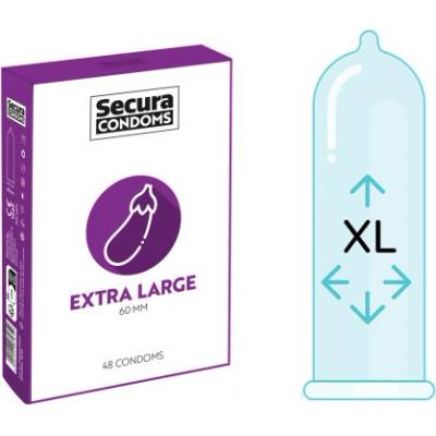 Secura Extra Large 60 mm XL 48 ks