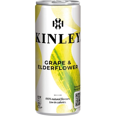 Kinley Grape plech 24 x 250 ml