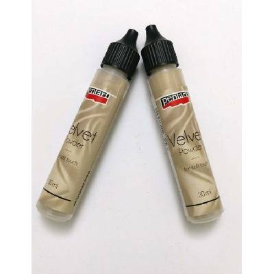 Sametový Velvet pudr 30ml BÉŽOVÝ