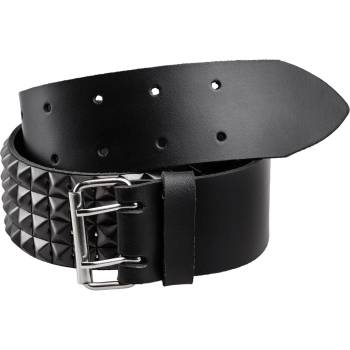 Image 1 of Black & metal пирамидален колан 4 - pas-227