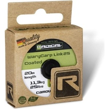 Radical WaryCarp Link Coated Camou Olive 20m 0,65mm 11,3kg