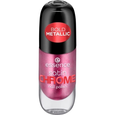 essence Satin Chrome 03 Artificial Pinktelligence лак за нокти розов 8 ml