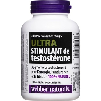 Webber Naturals Ultra Testosterone Boost 100 V капсули | Webber Naturals (5281 WN)