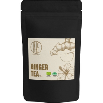 BrainMax Pure Pure® Ginger Tea, чай от джинджифил, БИО, 50 гр Обем: 50 г