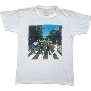 The Beatles Vintage Abbey Road (Back Print) White L Риза (BEATTEE03MW03)