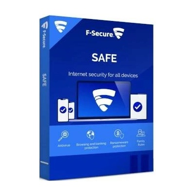 F-Secure SAFE 10 lic. 1 rok (FCFYBR1N010E1)
