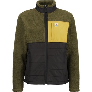 Passenger Мъжко поларено яке Passenger Born Explorer Recycled Polar-Lined Sherpa Fleece Fleece jacket - Khaki (005-6071-0313)