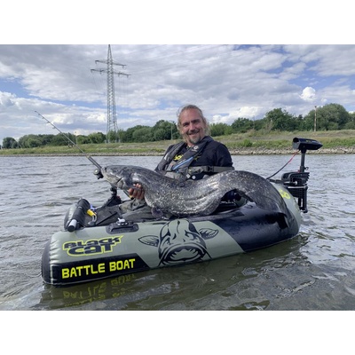 Black Cat Belly boat Battle Boat