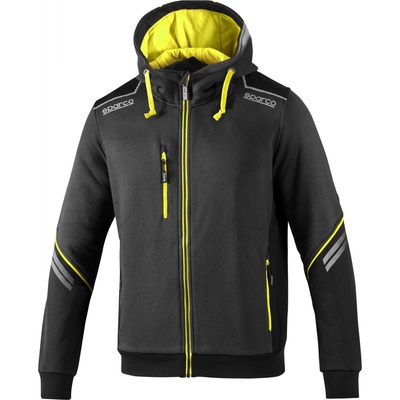 Sparco Tech Hooded Full Zip pánská mikina /bunda šedá