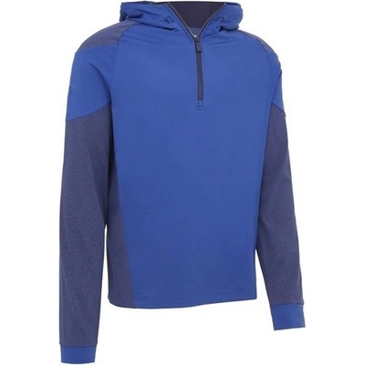 Callaway Mixed Media 1/4 zip Mazarine blue