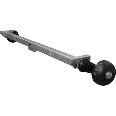 Brzdená náprava KNOTT VGB13M pre príves/nosič áut 1350 kg 1900 mm 2350 mm 5x112