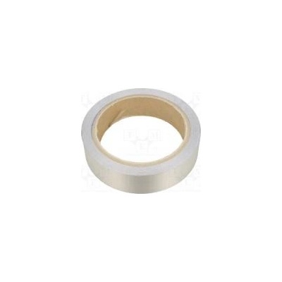 Páska elektricky vodivá W 25mm L 10m Thk 0,11mm Barva šedá