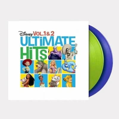Various: Disney Ultimate Hits Vol.1 & 2 CLR LTD 2 LP