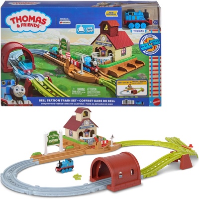 Mattel Trains and Tracks Stanice Dzwonkowo JLL35
