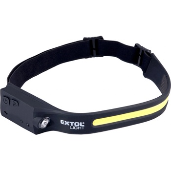 Extol Led челник, cob+ xpe, 350 лумена; ir сензор, акумулаторна батерия, 4+1 функции