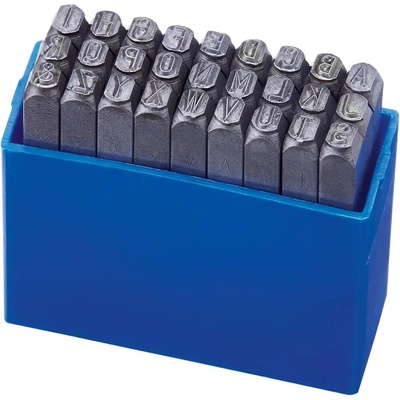 Sada raznice s písmenami výška písma 10mm FORMAT (EDE97210010)