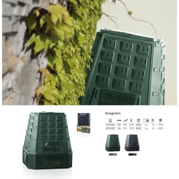 Prosperplast Evogreen 630 l zelený 1280574