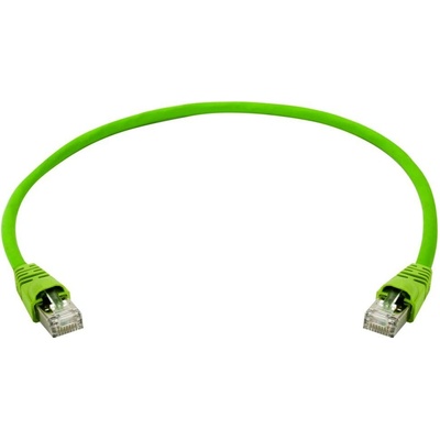 Telegärtner 100008484 RJ45 CAT 6A S/FTP 3.0m zelený
