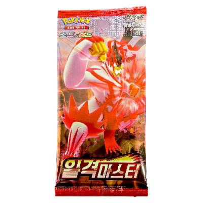 pokemon single strike master booster box Pokémon Single Strike Master Korean Booster Pack main image 1