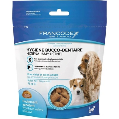 Francodex Maškrta pre šteniatka a psy ústna hygiena 75 g