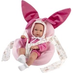 Llorens 63506 NEW BORN МОМИЧЕ - реалистична бебешка кукла с цяло винилово тяло - 35 см (4-63506)