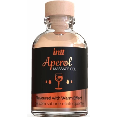 intt Aperol Masážny gél s hrejivým efektom 30 ml