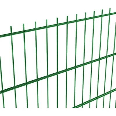 Plotový panel NYLOFOR 2D SUPER - zinek+PVC zelený Výška v mm:: 2030
