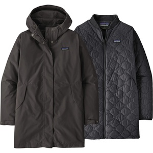 Patagonia Дамско яке парка Patagonia Women's Heyes Peak 3-In-1 Parka 3-in-1 jacket - Black - размер XL (104-7086-0215)