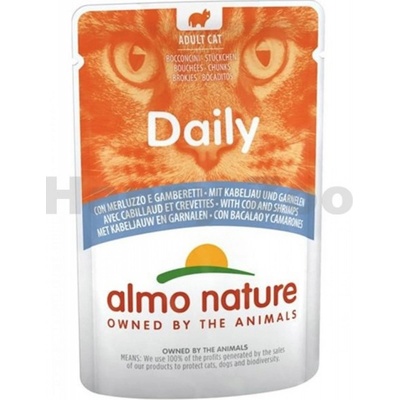 Almo Nature Daily treska a krevety 70 g