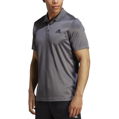 Adidas Designed To Move 3-Stripes Polo Grey