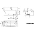 Kaldewei Cayono 170 x 70 cm 274900010001