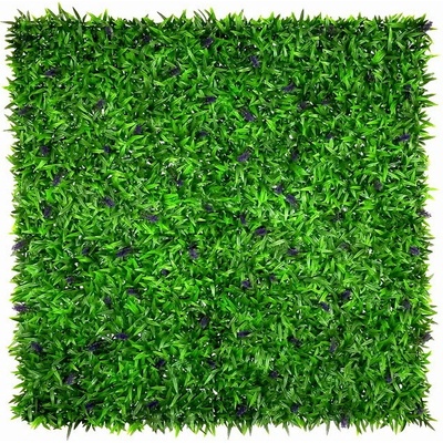 Umelý živý plot LEVANDUĽA TRÁVA PREMIUM, 4ks dielca 50x50cm, plocha 1m2