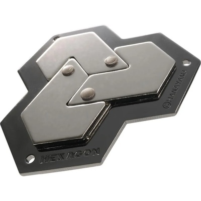 Cast Puzzle Логически 3D пъзел Cast Huzzle Puzzle Hexagon
