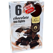 Admit Tea Lights Chocolate 6 ks