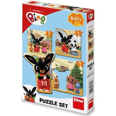 Dino - Puzzle Baby: Bing a priatelia - 40 - 99 piese