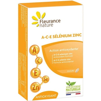 Fleurance Nature Витамини А, С, Е + Селен и Цинк 30 таблетки | Fleurance Nature (192460 (59246) FN)