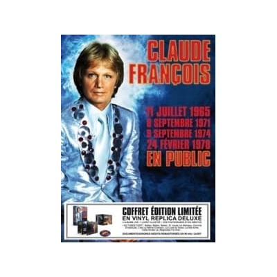 Claude François - BOX- EN PUBLIC 1965-1971-1974-1978 CD