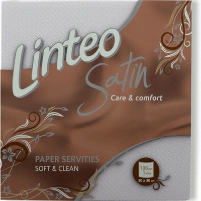 Linteo ubrousky Satin 100ks 30x30cm – Sleviste.cz