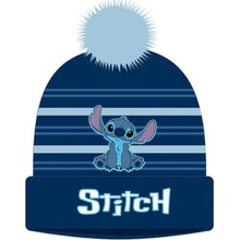 Zimní čepice Disney Stitch tmavě modrá