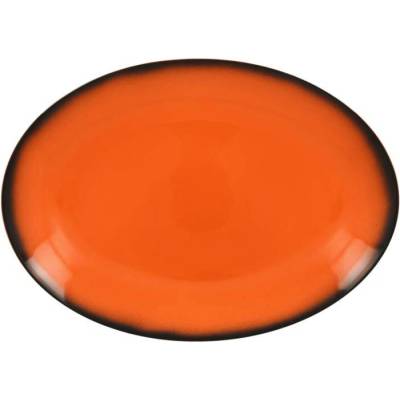 RAK Porcelain Talíř oválný 32 x 23 cm oranžová RAK-LENNOP32OR