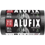 Alufix Чувал за боклук ALUFIX 35 л, черен, HDPE, 50x55 см, 100 броя MS3520BLUNI (MS3520BLUNI)