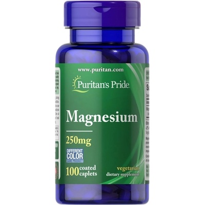 Puritan's Pride Magnesium 250 mg [100 каплети]