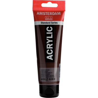 Amsterdam Standard akrylová farba 409 burnt umber 120 ml