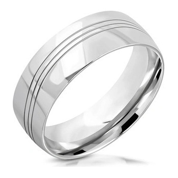 Šperky4U Pánský ocelový prsten OPR0107