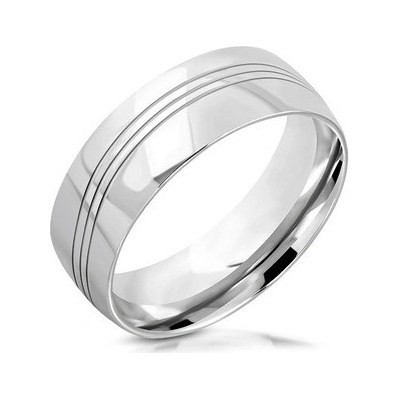 Šperky4U Pánský ocelový prsten OPR0107