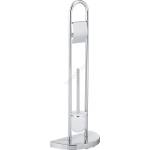 WENKO 16608100 - WC четка COSENZA 33x84 cm лъскав хром/сатен (WE0147)