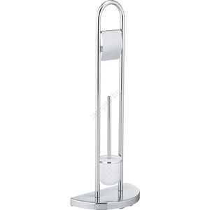 WENKO 16608100 - WC четка COSENZA 33x84 cm лъскав хром/сатен (WE0147)