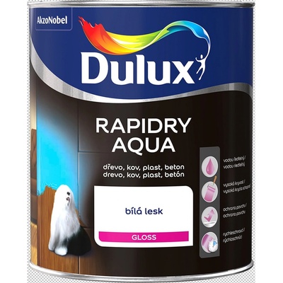 Dulux Rapidry Aqua 0,75 l černá – Zboží Mobilmania